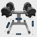 2020 Hot Selling Adjustable Rubber Iron Dumbbell